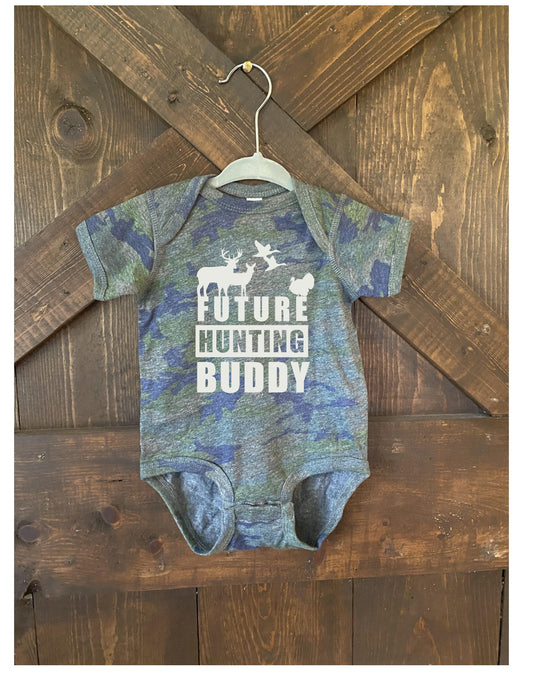 Future Hunting Buddy Onesie