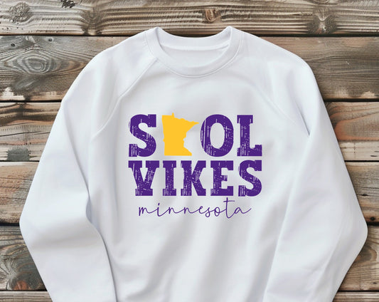 Vikings Whiteout Game Sweatshirt